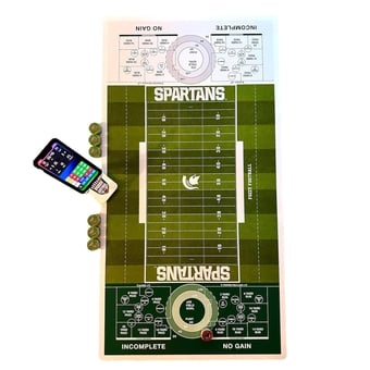Michigan State Spartans Fozzy Football Deluxe Set