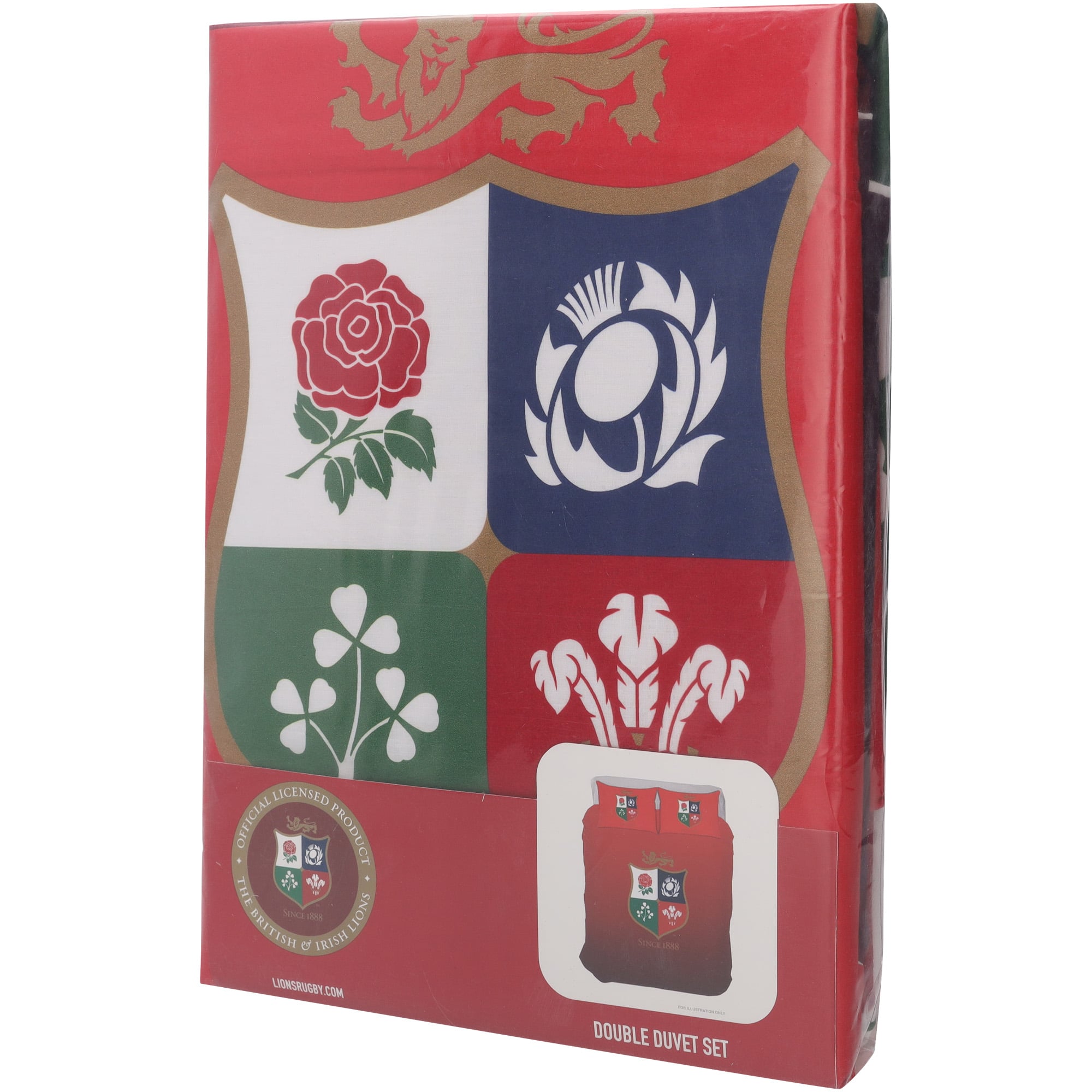 Parure de lit double Lions britanniques et irlandais