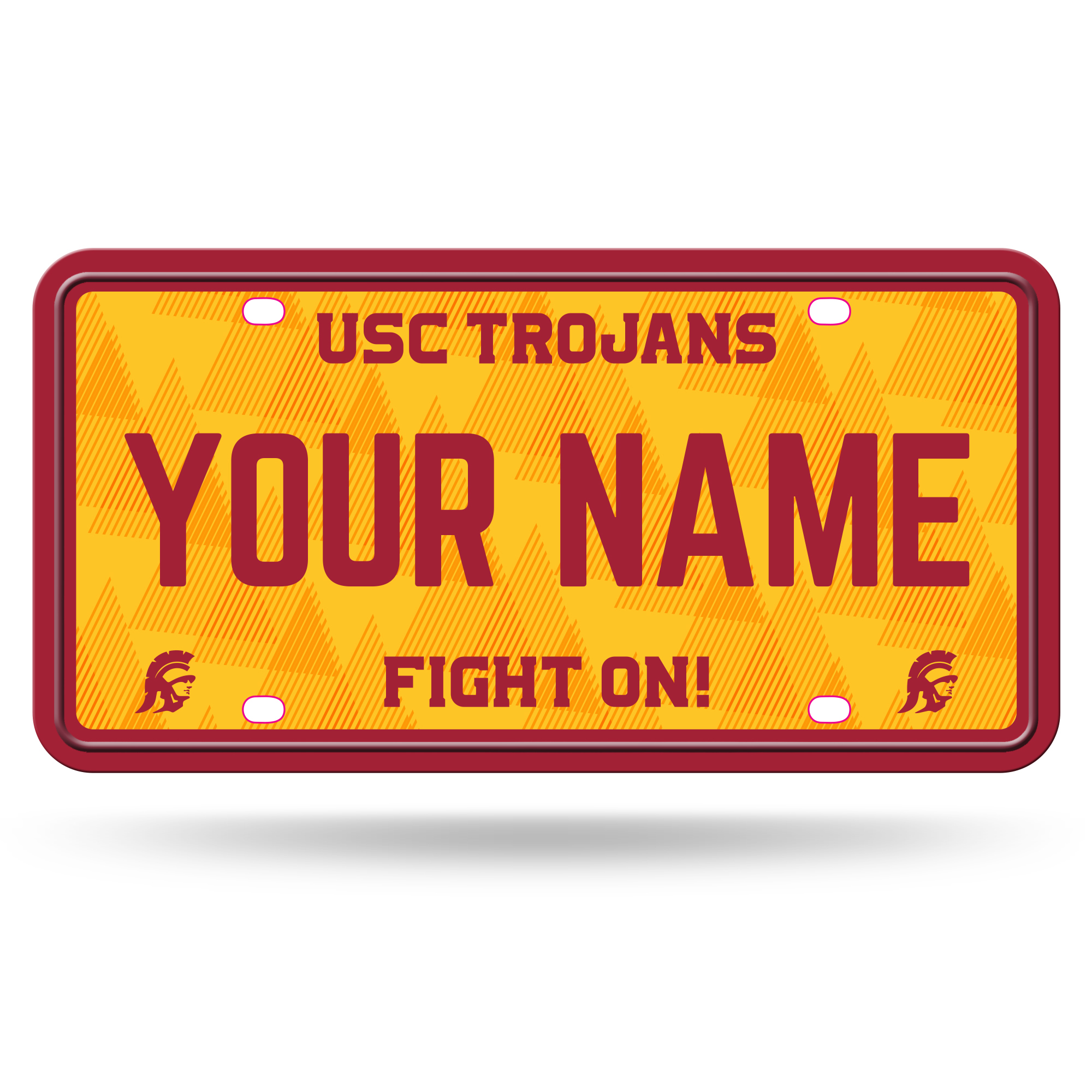 USC Trojans 6" x 12" Personalized License Plate
