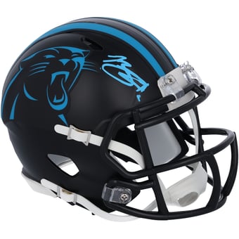 Bryce Young Carolina Panthers Autographed Riddell 2022 Alternate Speed Mini Helmet