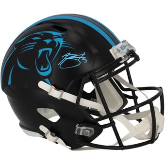 Bryce Young Carolina Panthers Autographed Riddell 2022 Alternate Speed Replica Helmet