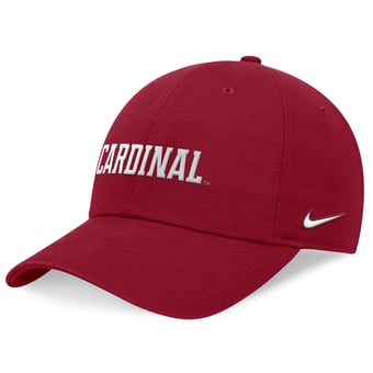 Men's Nike Cardinal Stanford Cardinal 2024 On-Field Club Adjustable Hat