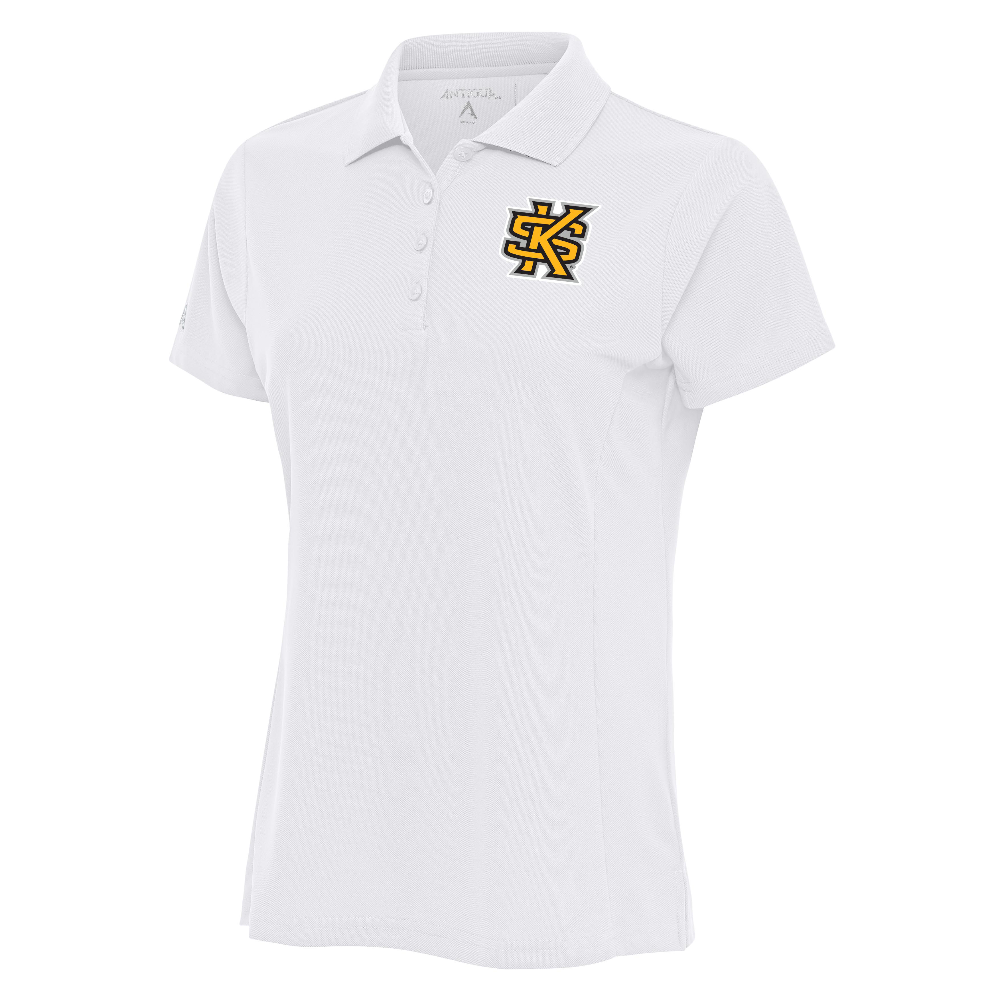 Women’s Antigua White Kennesaw State Owls Legacy Digital Thermal Pique Polo Women’s Antigua White Kennesaw State Owls Legacy Digital Thermal Pique Polo