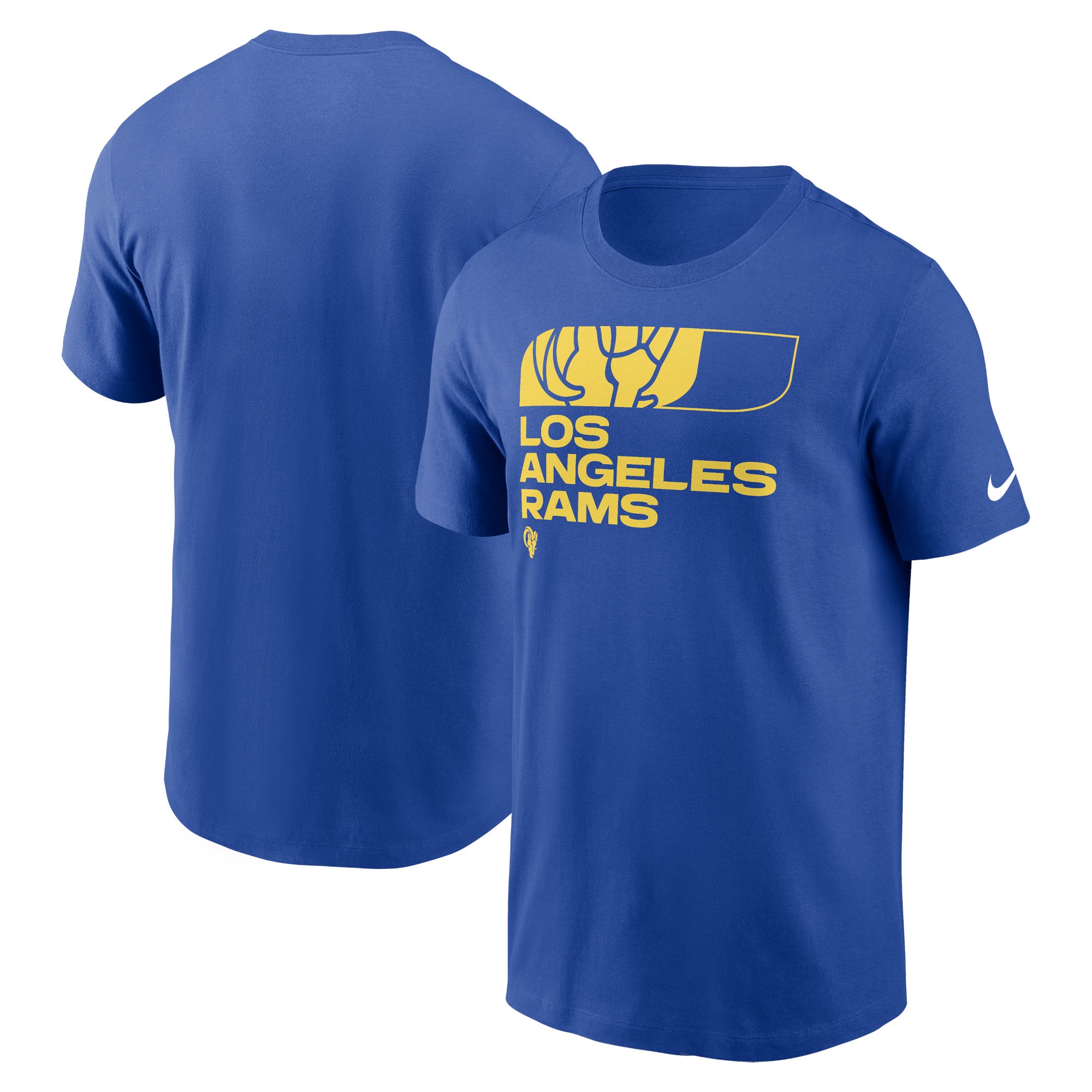 Men’s Nike Royal Los Angeles Rams Air Essential T-Shirt Men’s Nike Royal Los Angeles Rams Air Essential T-Shirt