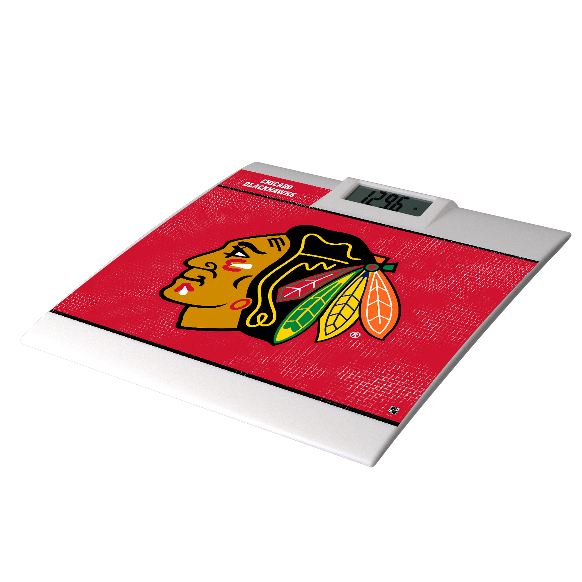 Keyscaper Chicago Blackhawks Digital Bathroom Scale