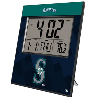 Keyscaper Seattle Mariners Digital Desk Clock
