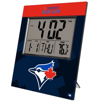 Keyscaper Toronto Blue Jays Digital Desk Clock
