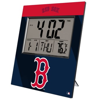 Keyscaper Boston Red Sox Digital Desk Clock