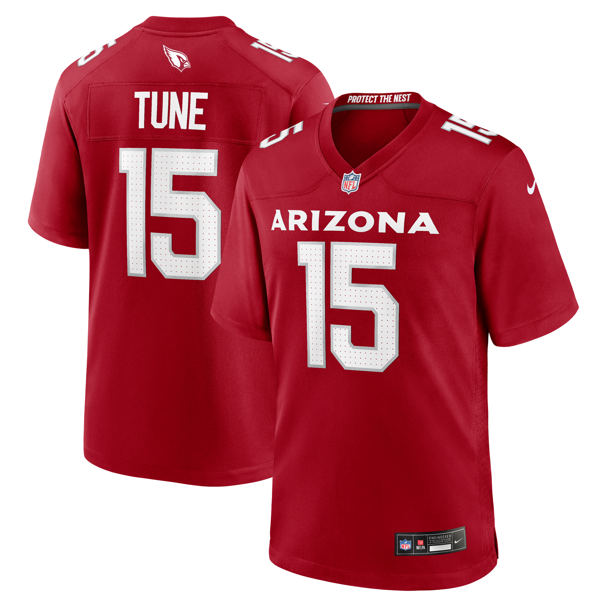 Men's Nike Clayton Tune Cardinal Arizona Cardinals Game Jersey