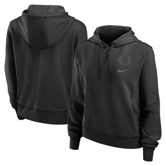 Women's Nike Black Oregon Ducks One Pullover Hoodie