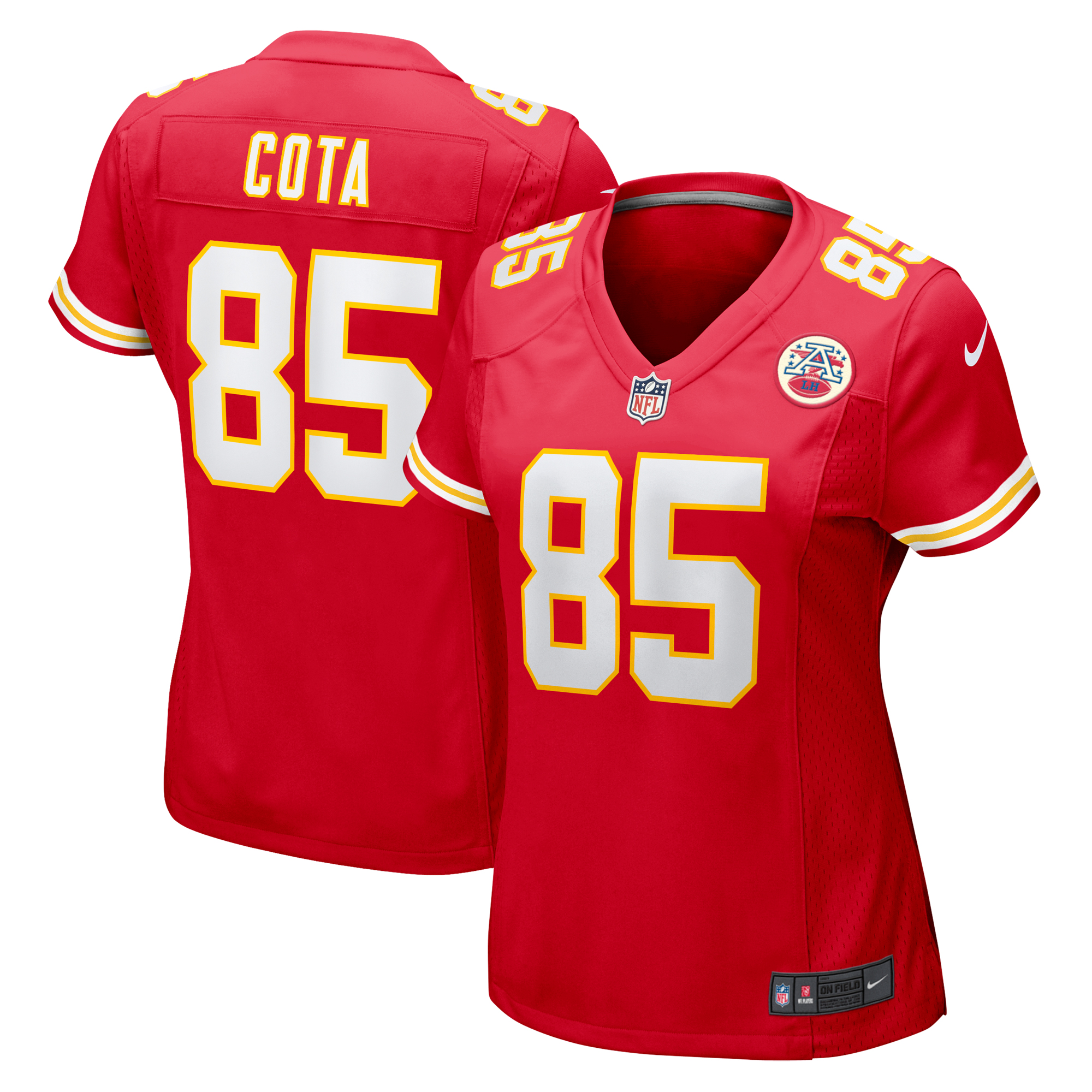 Women's Nike Chase Cota Red Kansas City Chiefs Game Jersey
