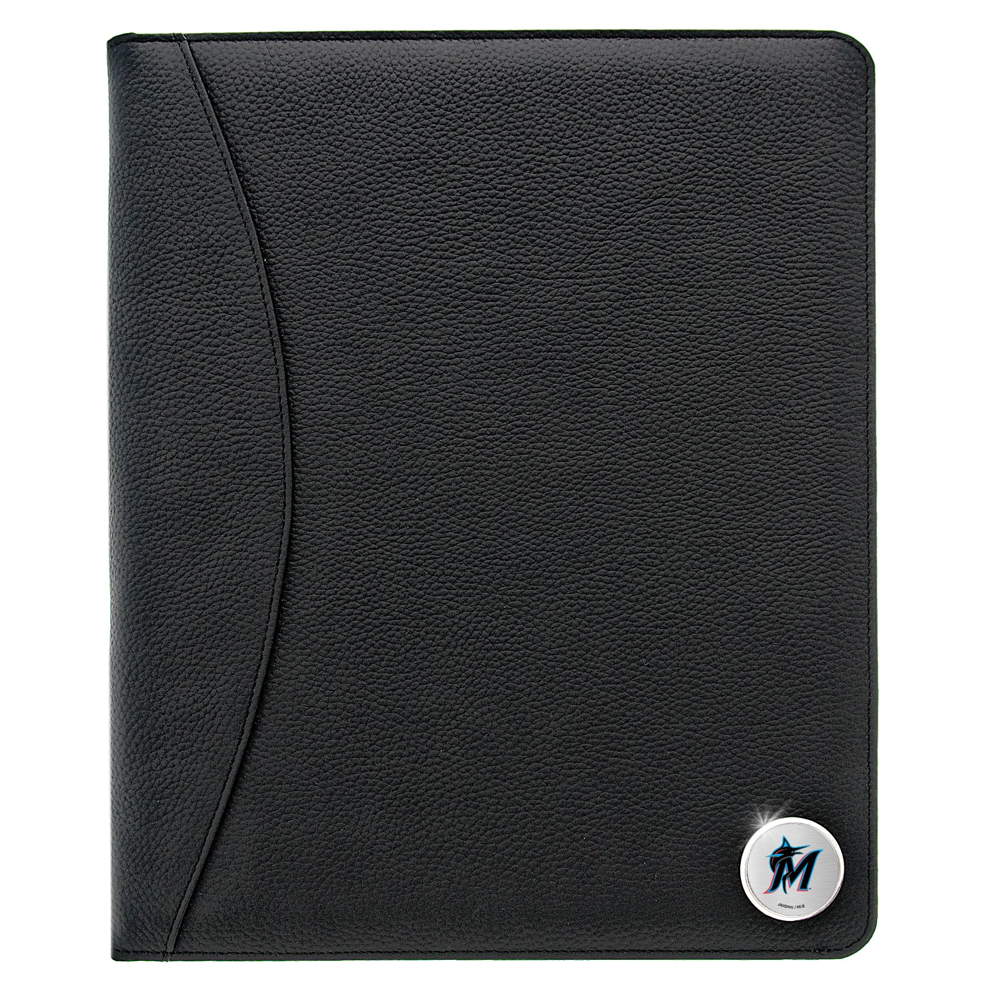 Miami Marlins Leather Portfolio