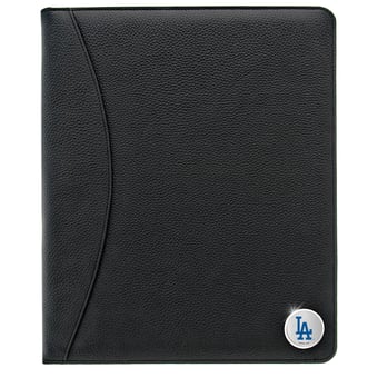 Los Angeles Dodgers Zippered Leather Portfolio