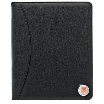 San Francisco Giants Zippered Leather Portfolio