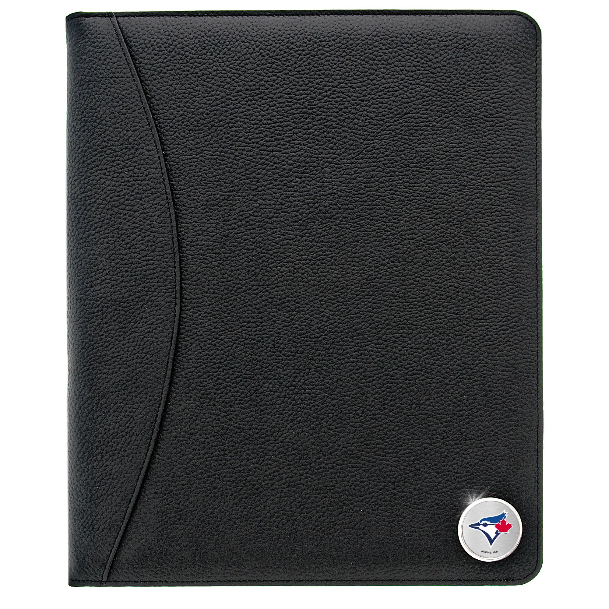 Toronto Blue Jays Zippered Leather Portfolio
