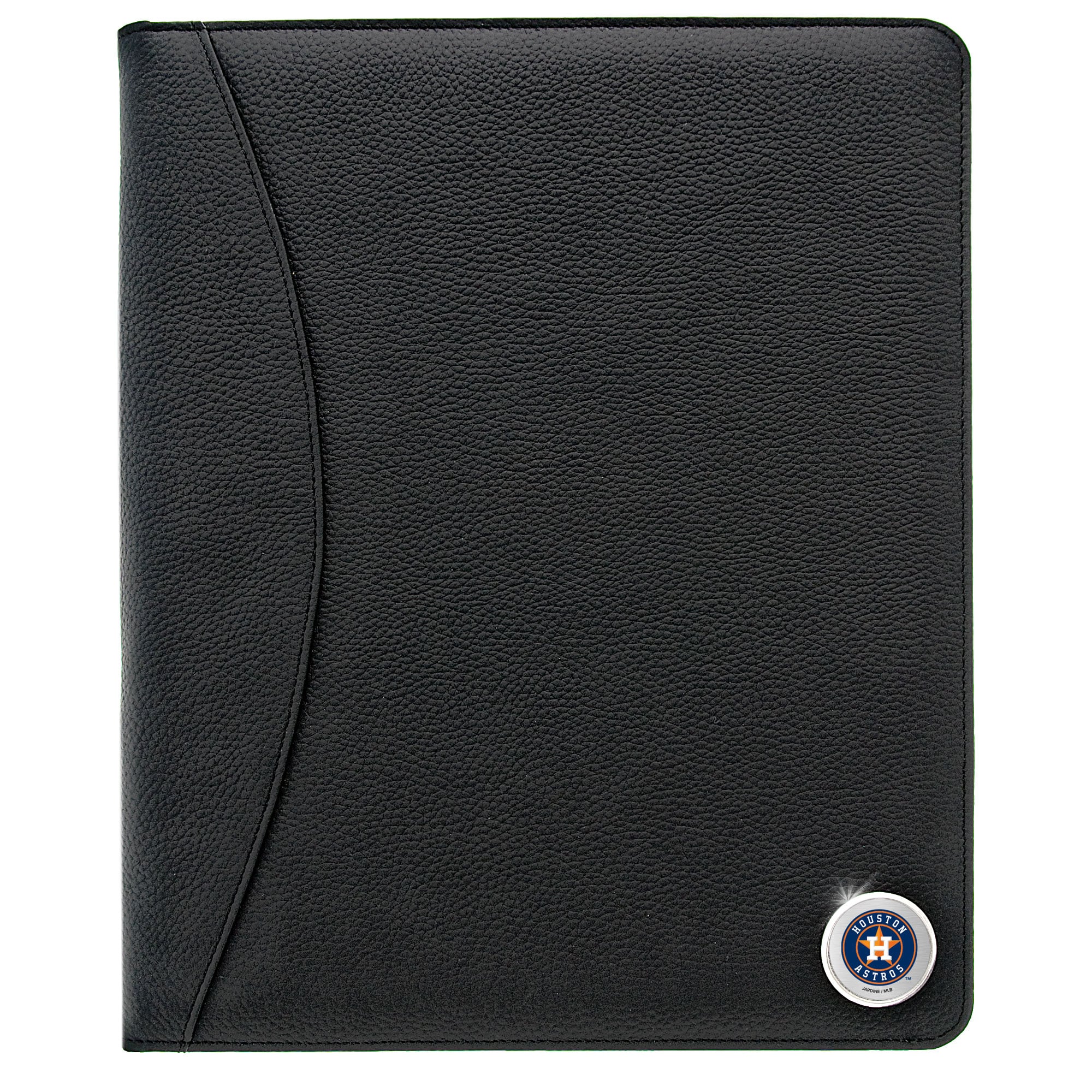 Houston Astros Zippered Leather Portfolio