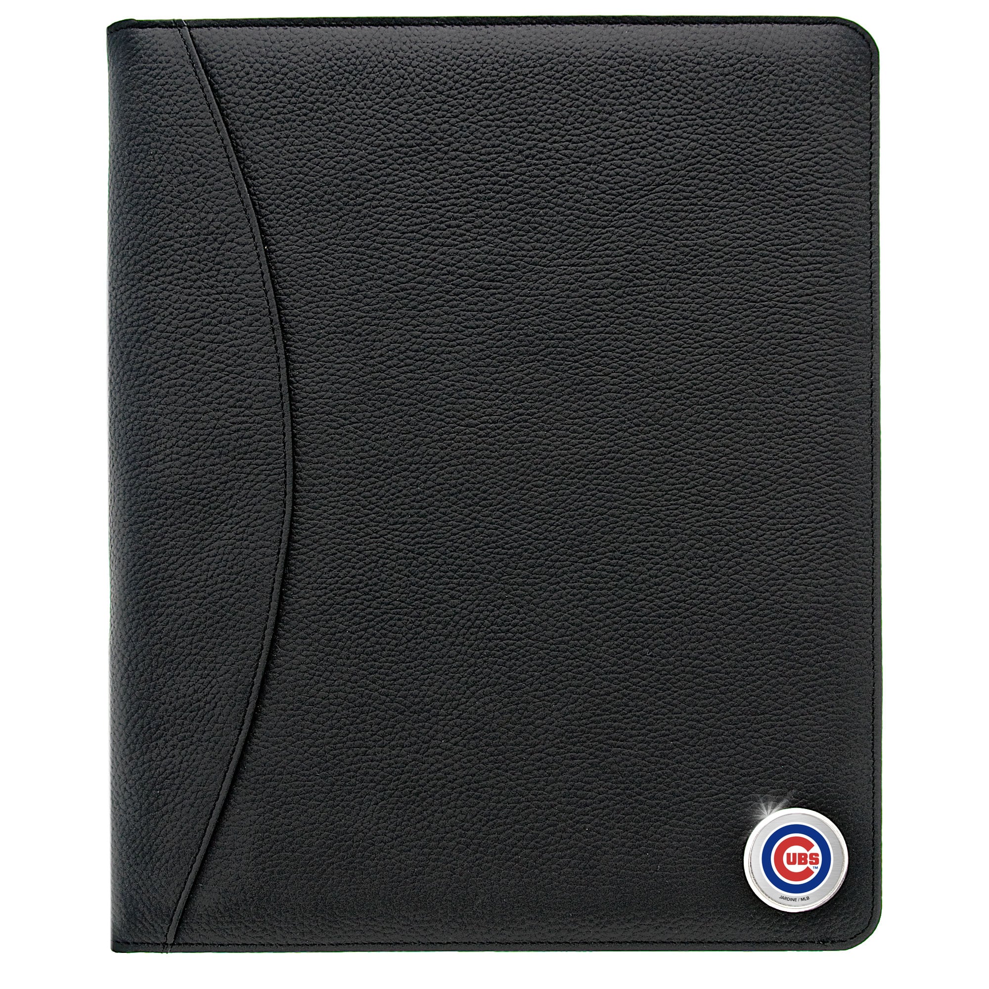 Chicago Cubs Zippered Leather Portfolio