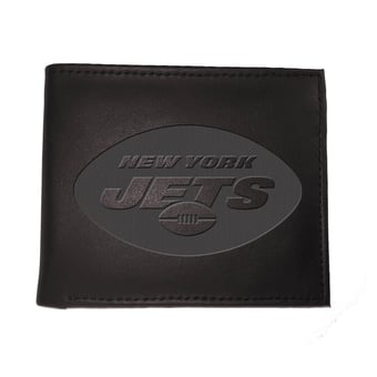Black New York Jets Hybrid Bi-Fold Wallet
