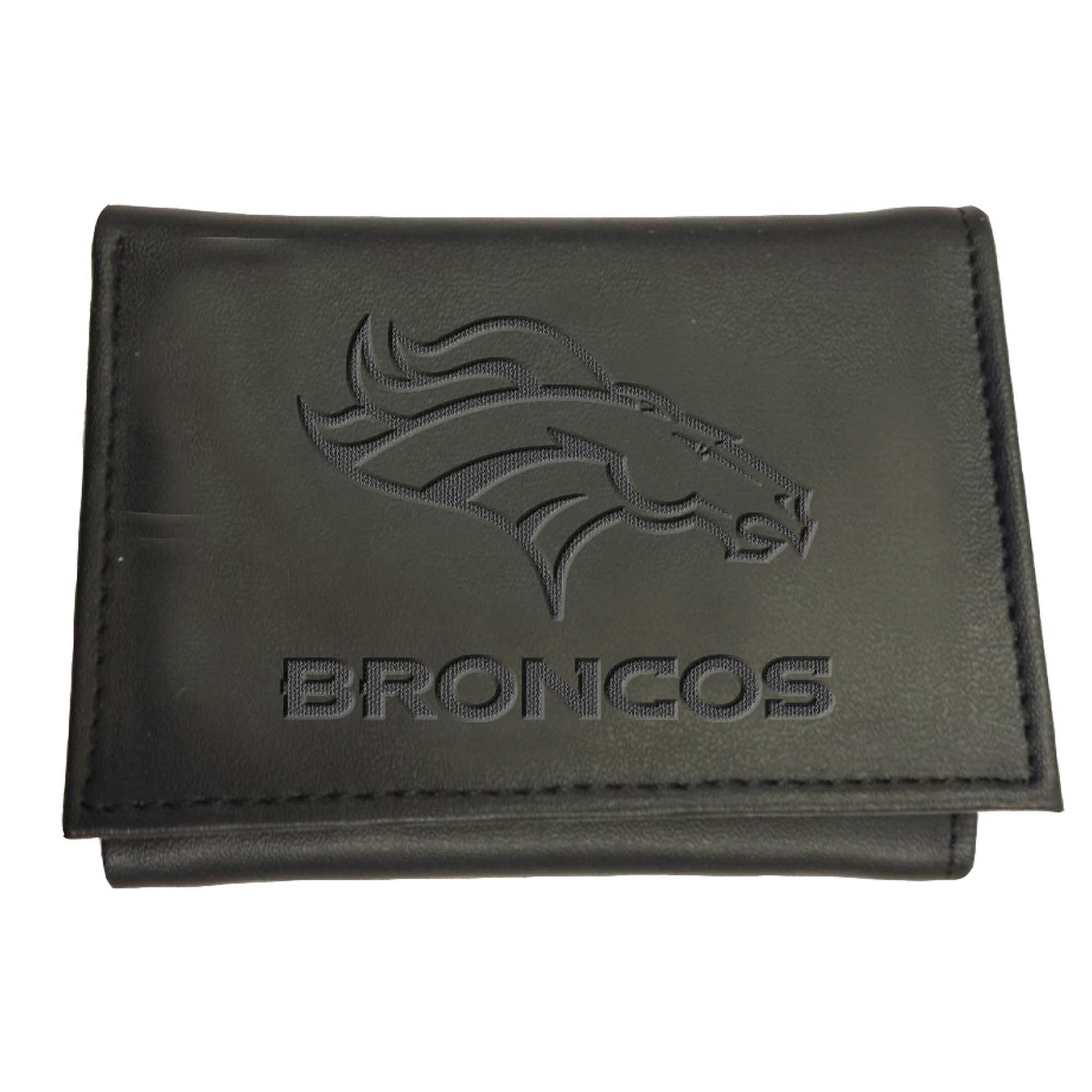 Black Denver Broncos Hybrid Tri-Fold Wallet Black Denver Broncos Hybrid Tri-Fold Wallet