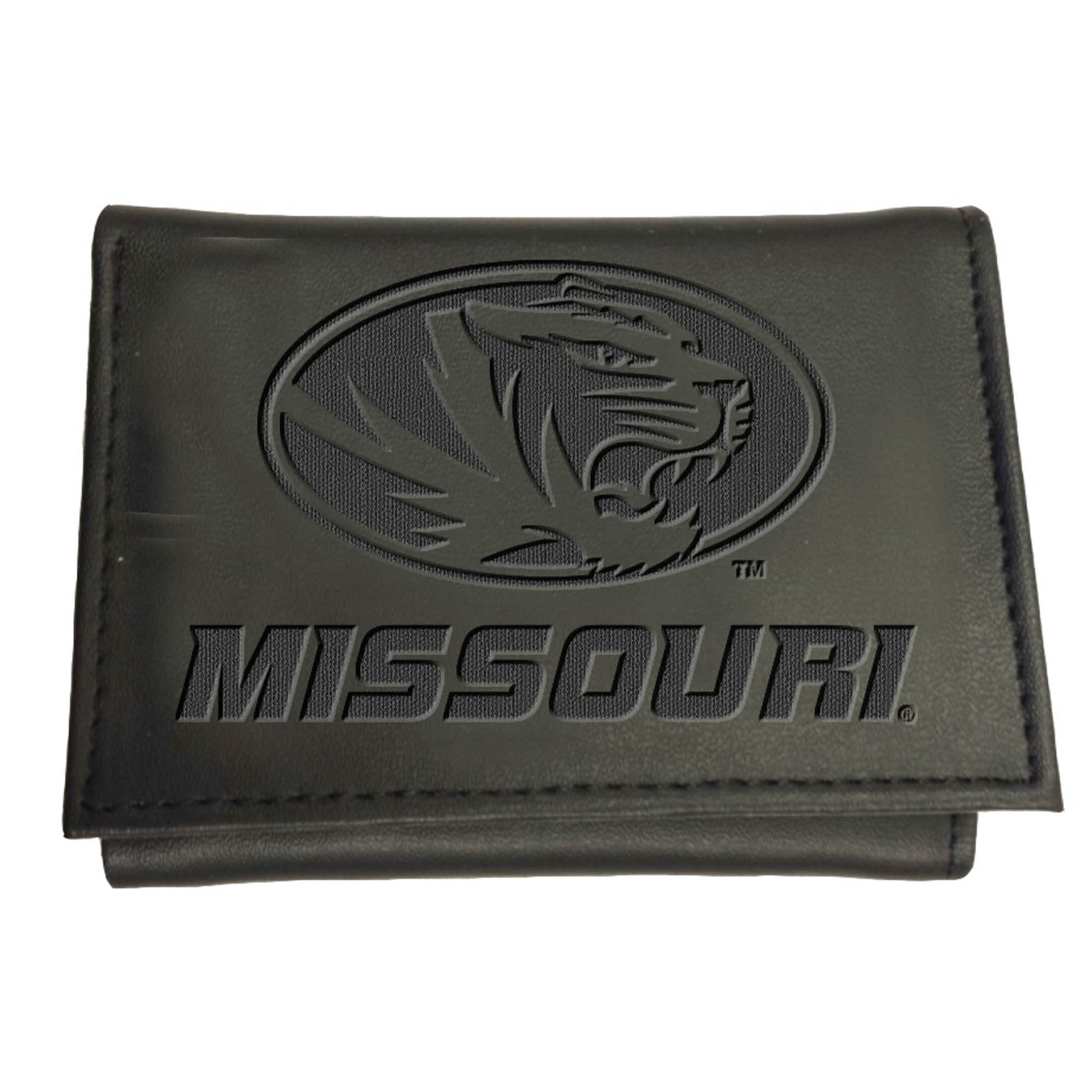 Black Missouri Tigers Hybrid Tri-Fold Wallet
