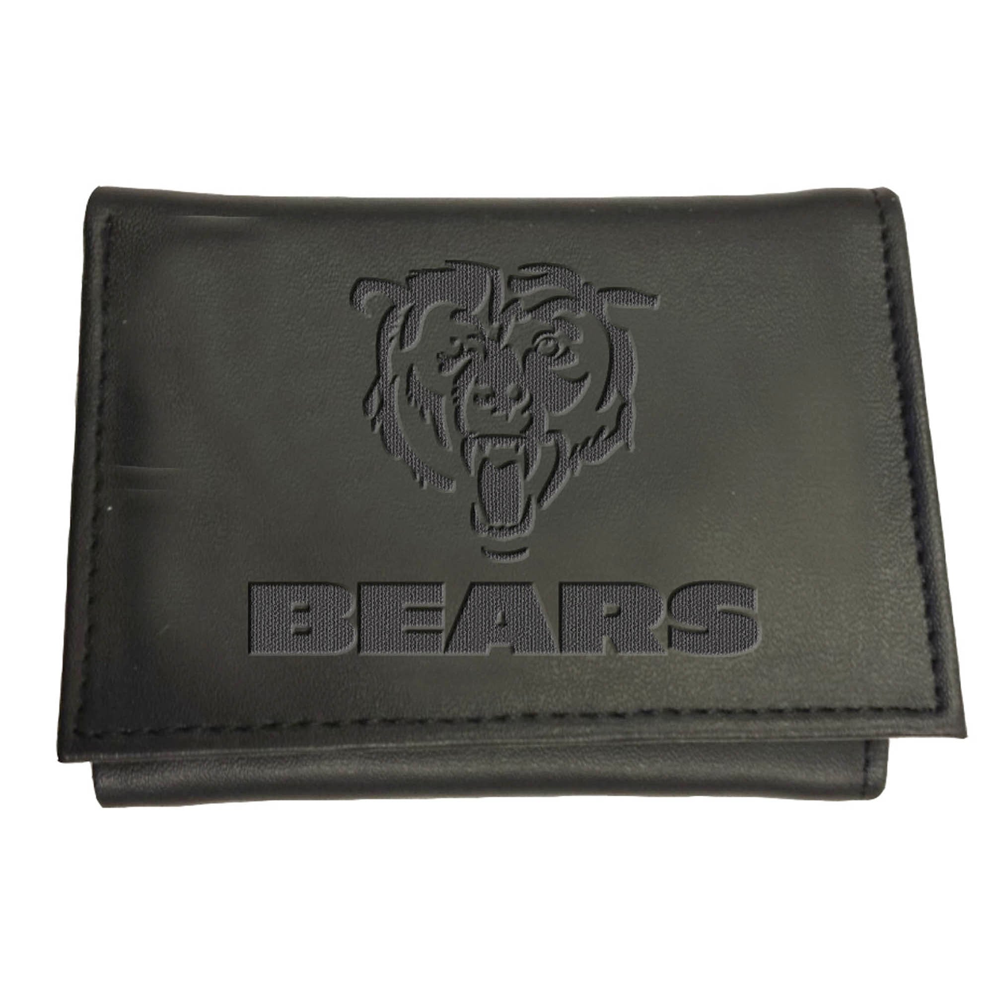 Black Chicago Bears Hybrid Tri-Fold Wallet Black Chicago Bears Hybrid Tri-Fold Wallet