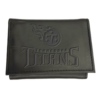 Black Tennessee Titans Hybrid Tri-Fold Wallet