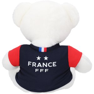 Peluche France FFF Ours T-shirt– 25cm, vue 3