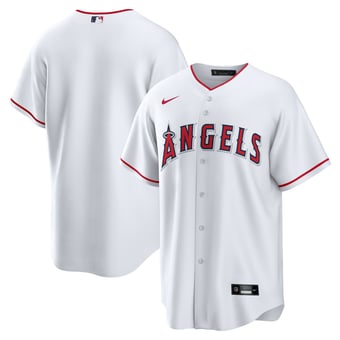 Men's Nike White Los Angeles Angels Home Big & Tall Replica Jersey