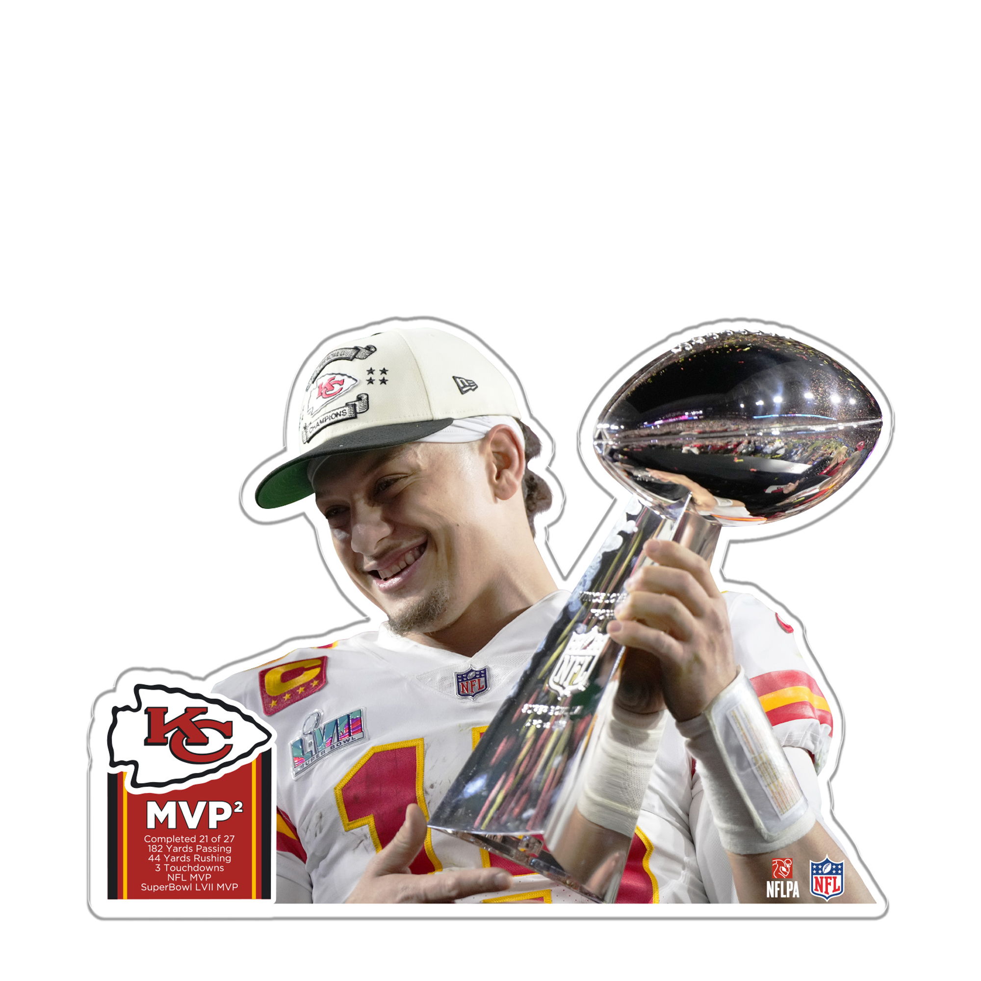 Patrick Mahomes Kansas City Chiefs 12'' Player Standee Desktop Display