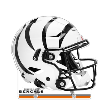 Cincinnati Bengals 13" Speed Helmet Acrylic Plaque