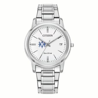 Women's Citizen Watch  Silver Moravian Greyhounds Eco-Drive White Dial Stainless Steel Watch