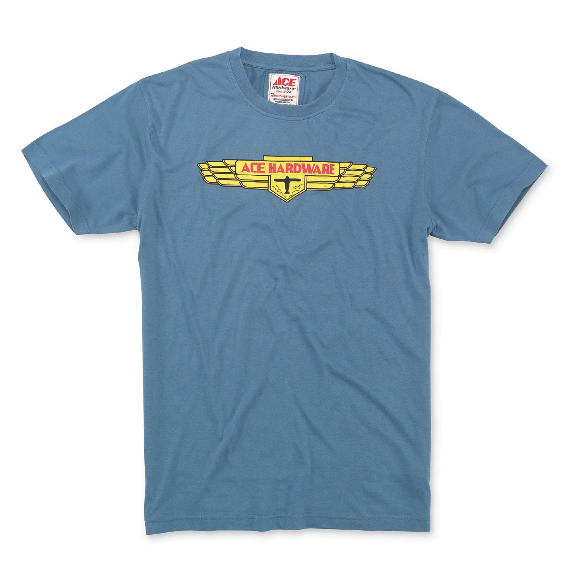 Men's American Needle Blue Ace Hardware Brass Tacks T-Shirt