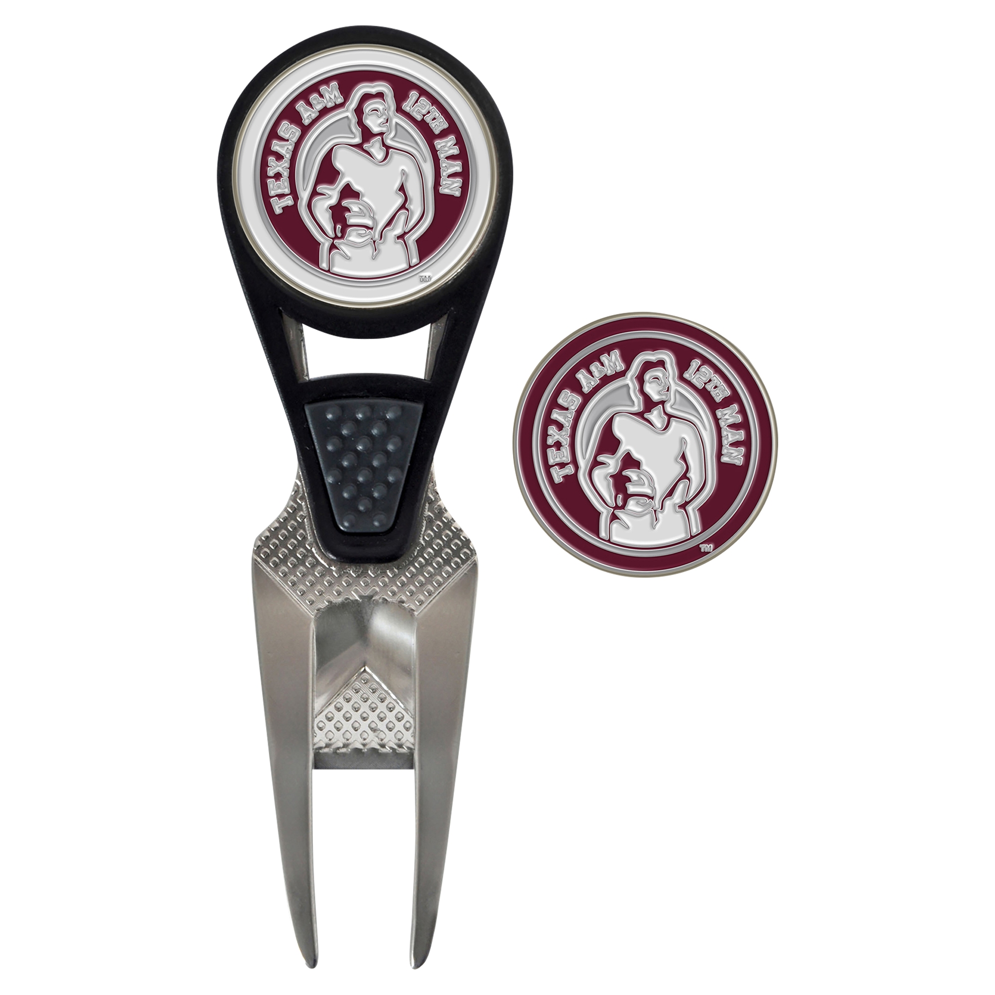 WinCraft Texas A&M Aggies Repair Tool & Ball Marker Set WinCraft Texas A&M Aggies Repair Tool & Ball Marker Set