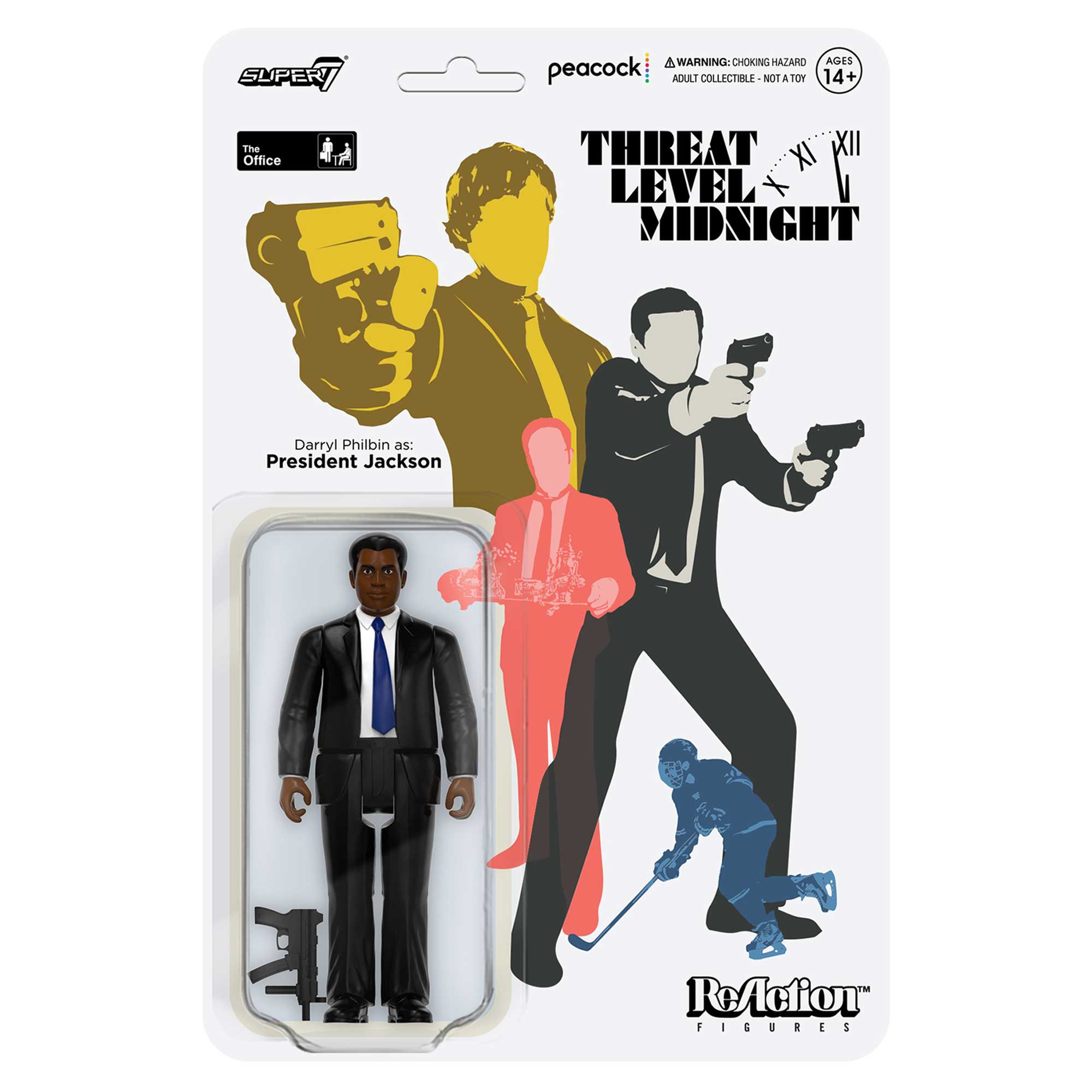 Super7  The Office Darryl Philbin as President Jackson ReAction Figure - Wave 1