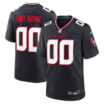 Houston Texans Nike Home Game Jersey - Custom - Mens