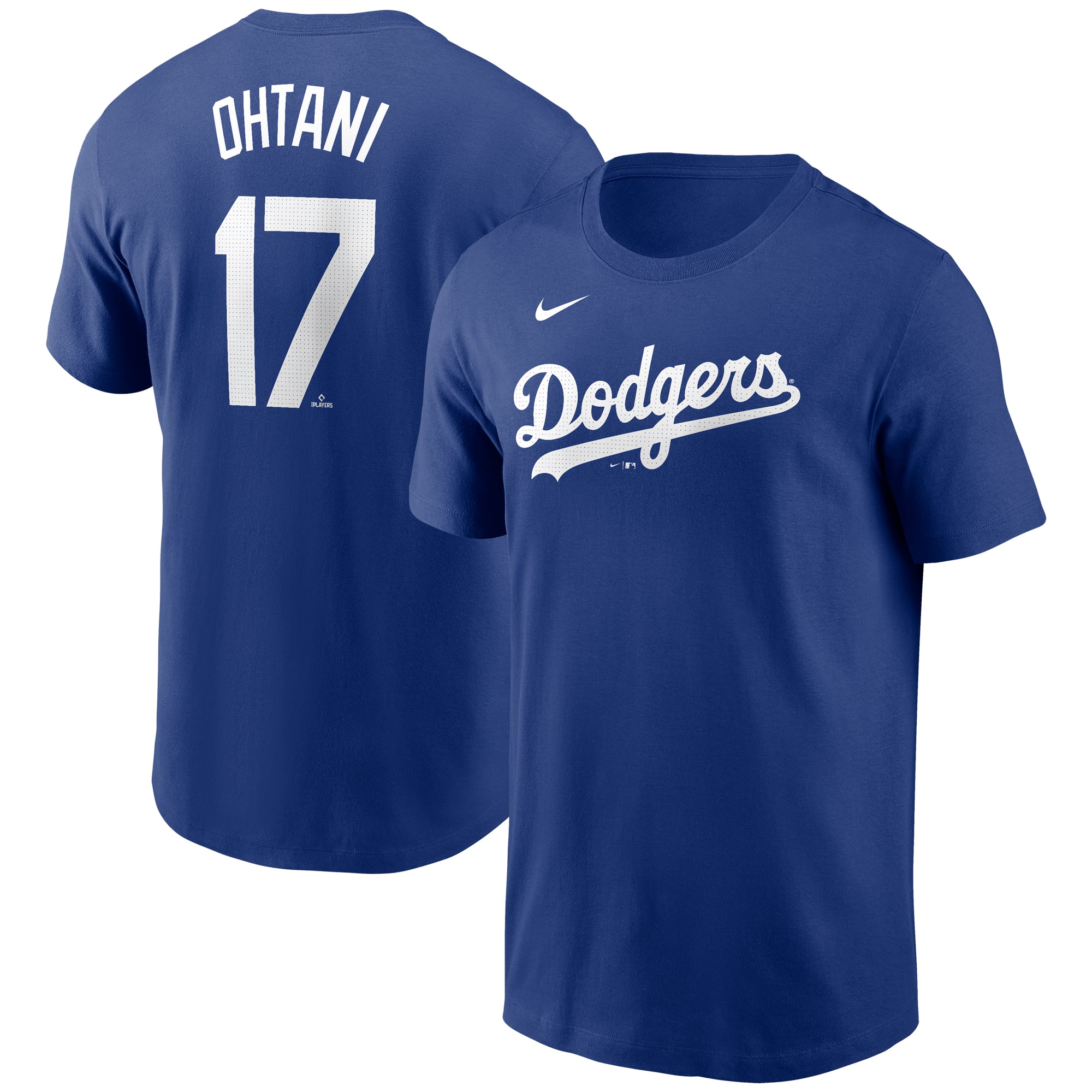 Los Angeles Dodgers Maglietta Nike - Ohtani n° 17 - Blu Reale - Uomo