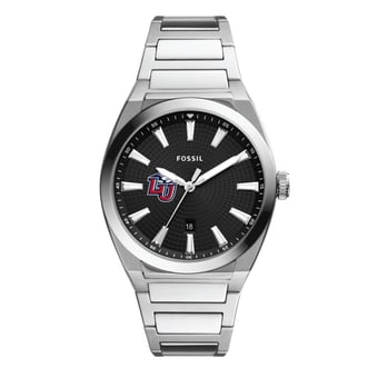Men's Fossil Liberty Flames Everett Stainless Steel Watch