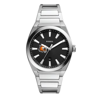 Men's Fossil Rochester Institute of Technology Tigers Everett Stainless Steel Watch