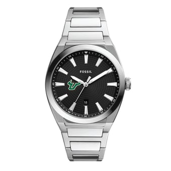 Men's Fossil South Florida Bulls Everett Stainless Steel Watch