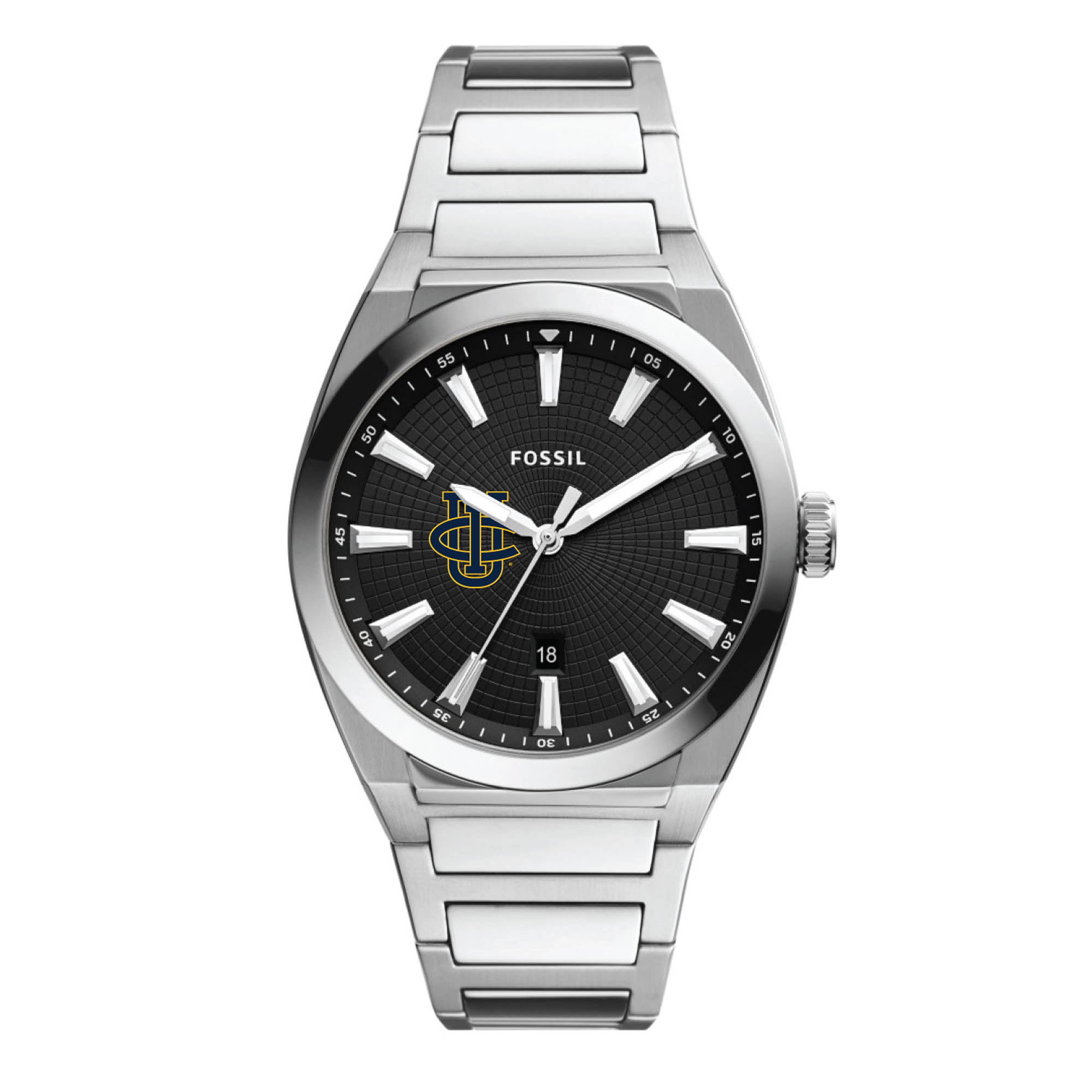 Men's Fossil UC Irvine Anteaters Everett Stainless Steel Watch