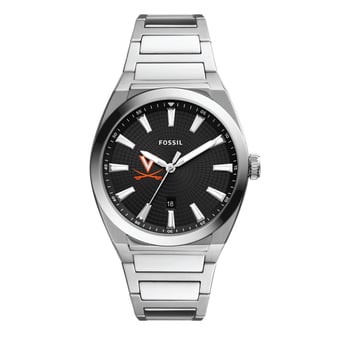 Men's Fossil Virginia Cavaliers Everett Stainless Steel Watch