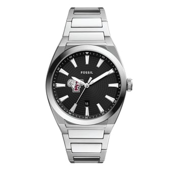 Men's Fossil Fordham Rams Everett Stainless Steel Watch