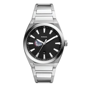 Men's Fossil Gonzaga Bulldogs Everett Stainless Steel Watch