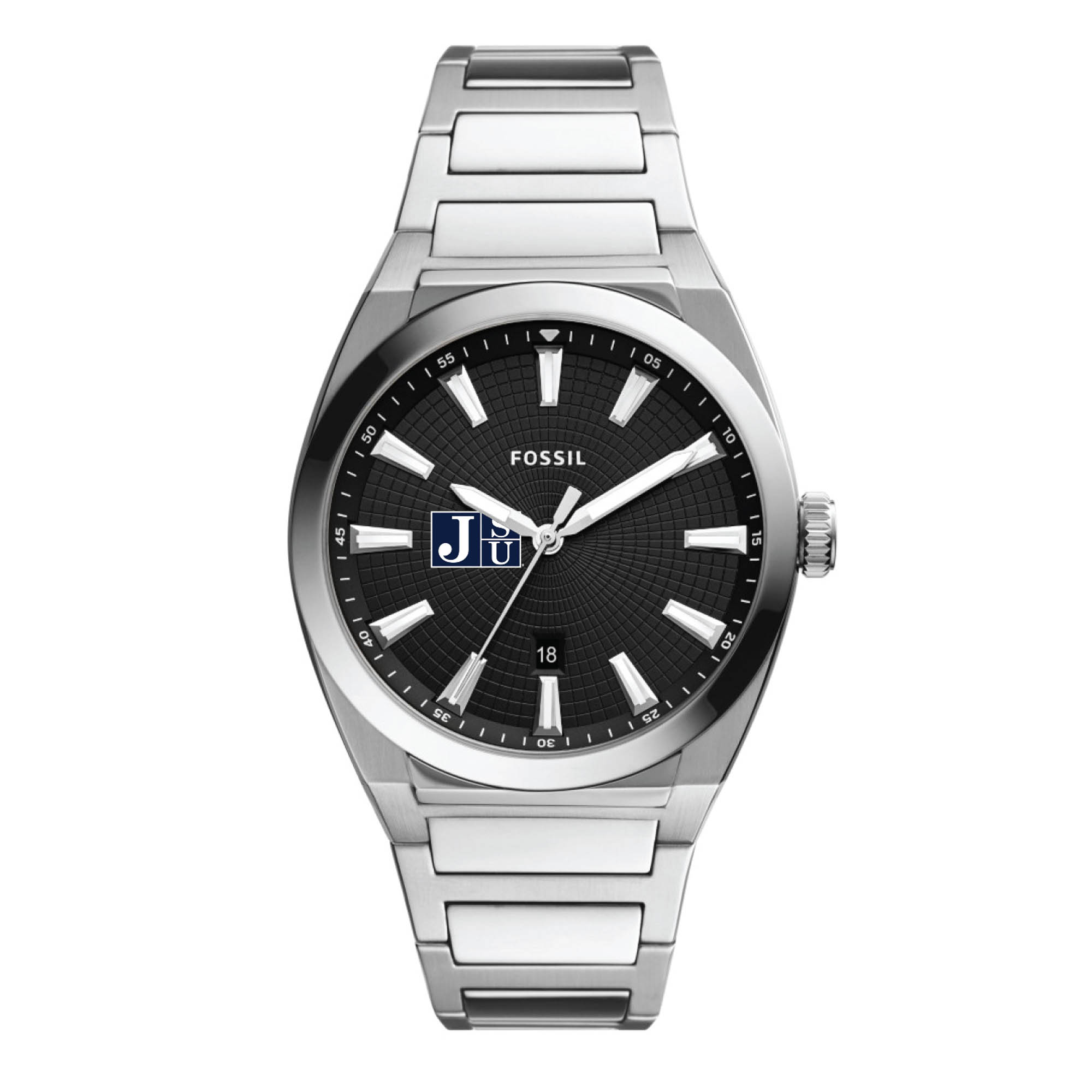 Men's Fossil Jackson State Tigers Everett Stainless Steel Watch