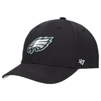 Toddler '47 Black Philadelphia Eagles Basic MVP Adjustable Hat
