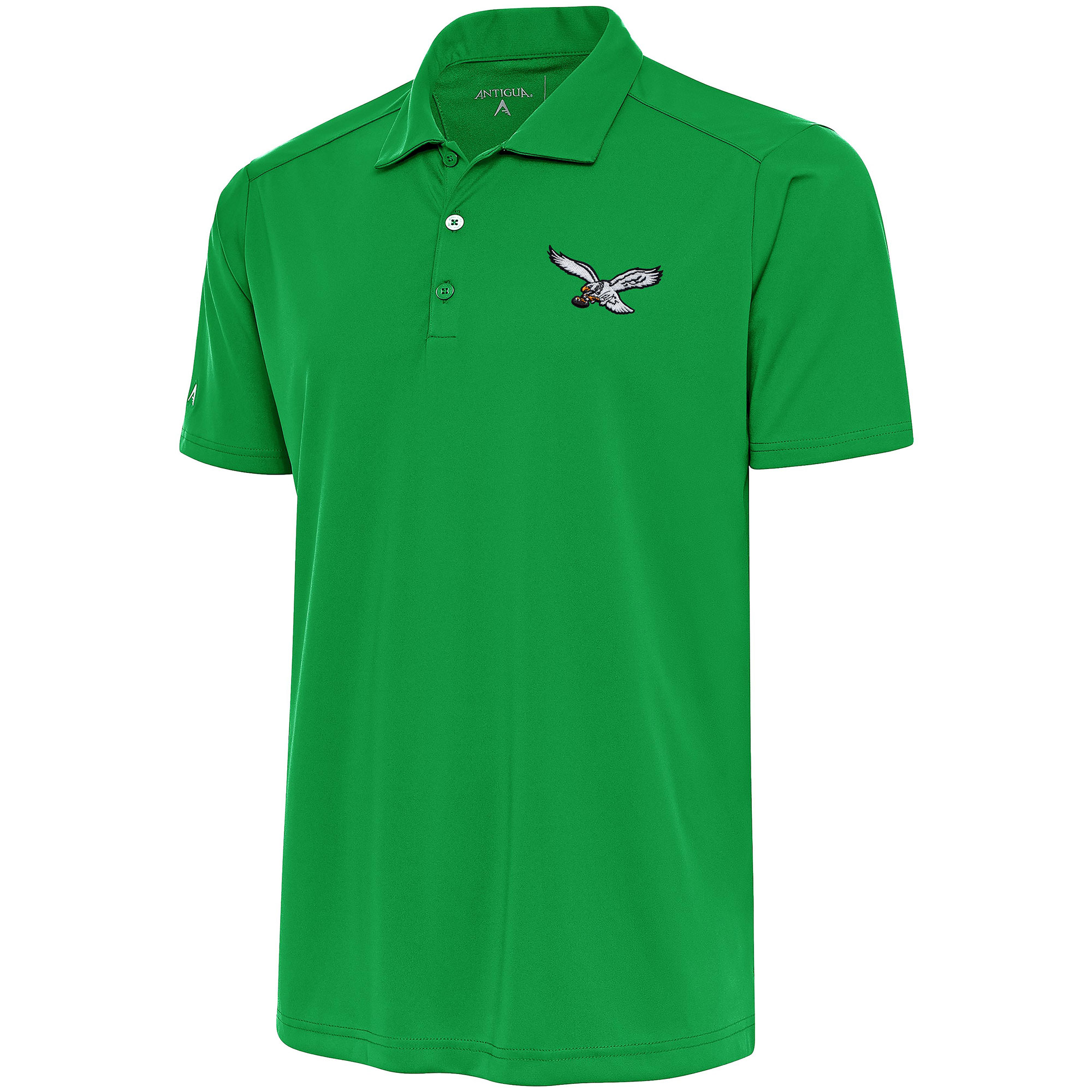Men’s Antigua Kelly Green Philadelphia Eagles Throwback Logo Legacy Pique Polo Men’s Antigua Kelly Green Philadelphia Eagles Throwback Logo Legacy Pique Polo