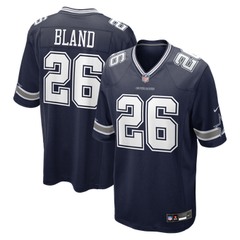Men's Nike DaRon Bland Navy Dallas Cowboys Game Jersey
