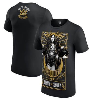 Men's Black Isla Dawn & Alba Fyre Bless The Wicked T-Shirt