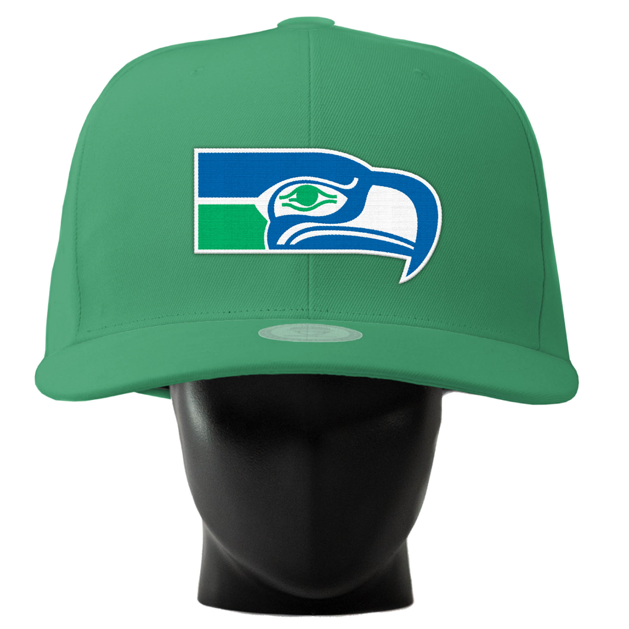 Unisex Noggin Boss  Kelly Green Seattle Seahawks Oversized Hat