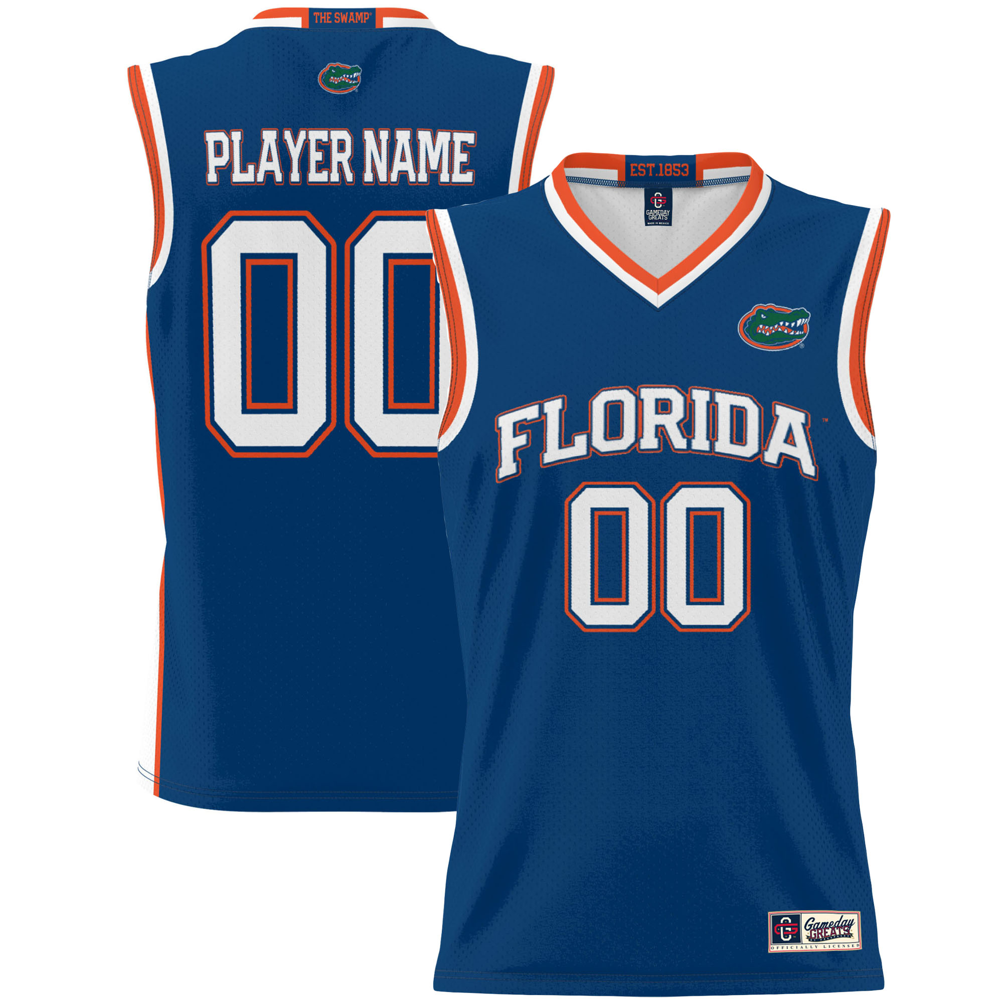 Youth GameDay Greats Royal Florida Gators NIL Pick-A-Player Lightweight Men’s Basketball Jersey Youth GameDay Greats Royal Florida Gators NIL Pick-A-Player Lightweight Men’s Basketball Jersey